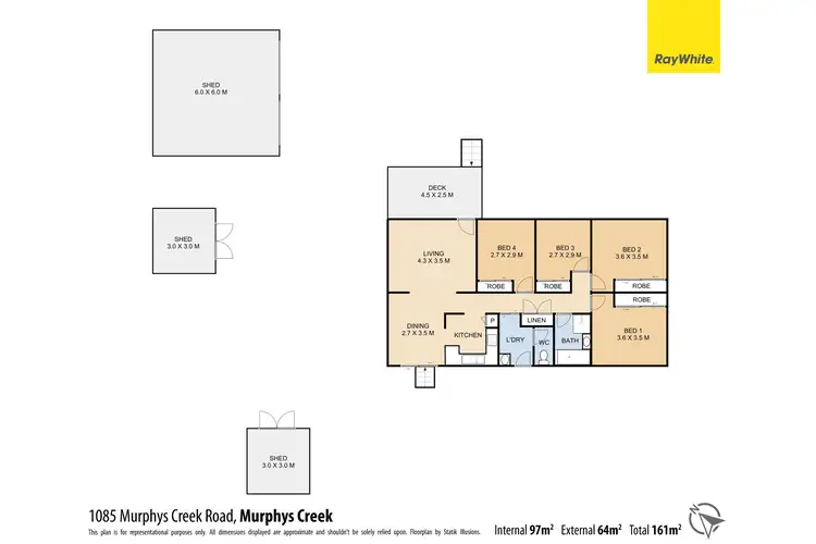 Floorplan of Homely house listing, 1085 Murphys Creek Road, Murphys Creek QLD 4352