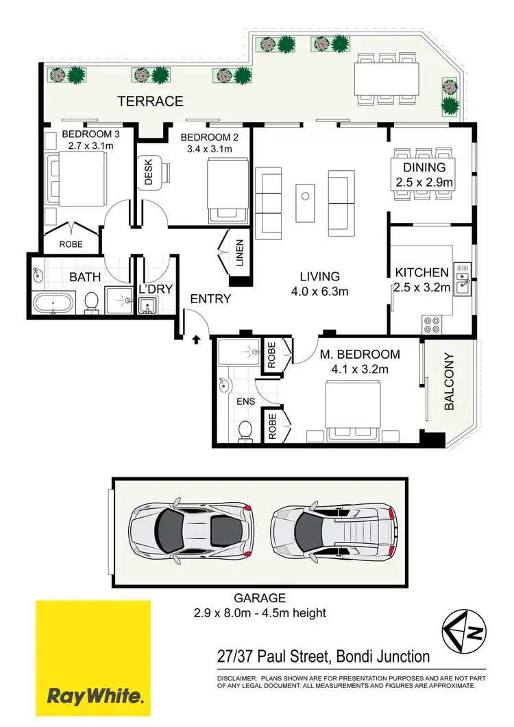 Floorplan of Homely unit listing, 27/37 Paul Street, Bondi Junction NSW 2022