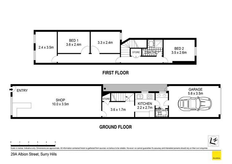 Floorplan of Homely house listing, 29a Albion Street, Surry Hills NSW 2010