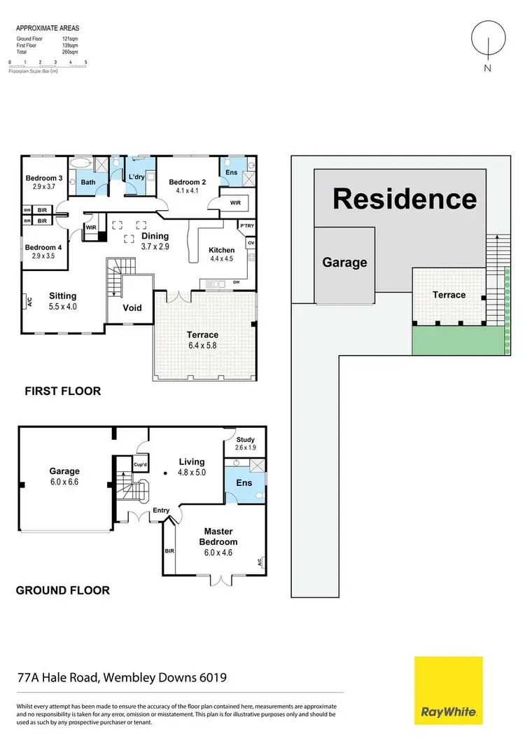 Floorplan of Homely house listing, 77a Hale Road, Wembley Downs WA 6019