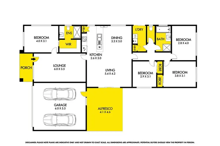 Floorplan of Homely house listing, 22-24 Amber Avenue, Curlewis VIC 3222