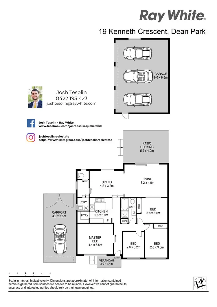 Floorplan of Homely house listing, 19 Kenneth Crescent, Dean Park NSW 2761