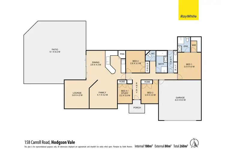 Floorplan of Homely house listing, 158 Carroll Road, Preston QLD 4352