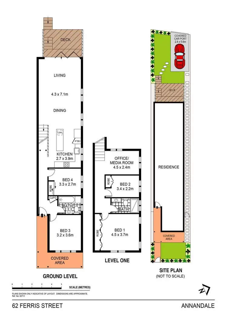 Floorplan of Homely house listing, 62 Ferris Street, Annandale NSW 2038