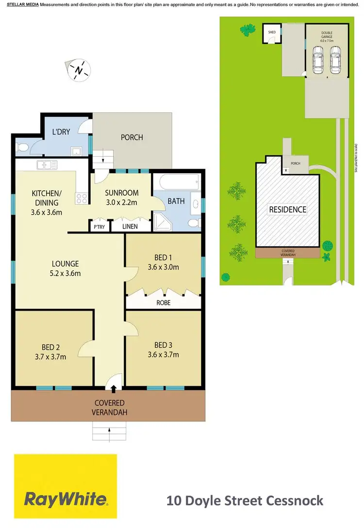 Floorplan of Homely house listing, 10 Doyle Street, Cessnock NSW 2325