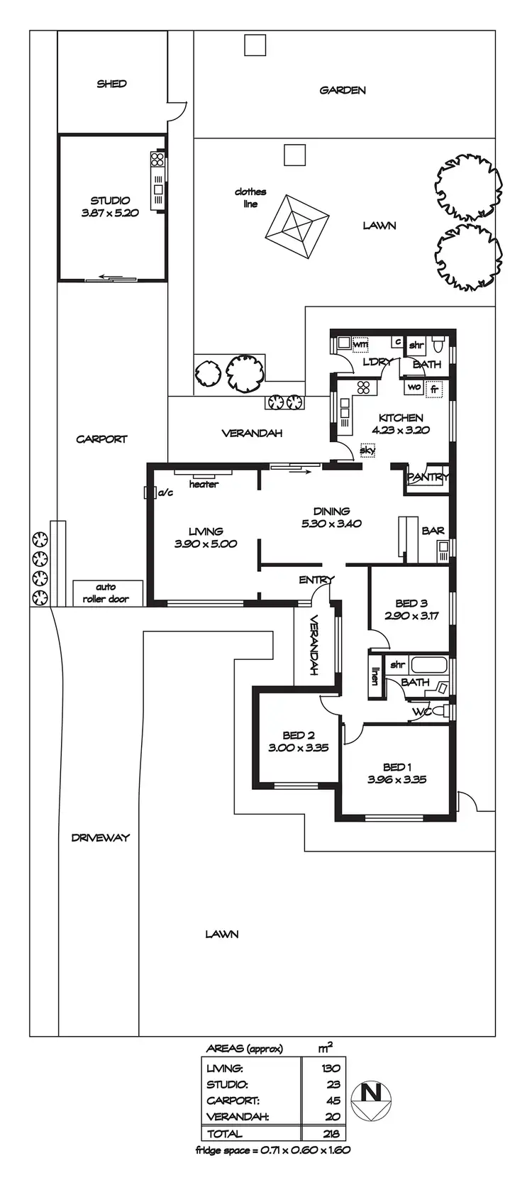 Floorplan of Homely house listing, 63 Willcocks Avenue, Seaton SA 5023