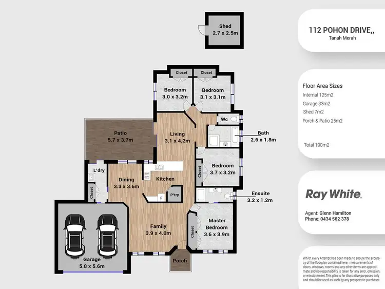 Floorplan of Homely house listing, 112 Pohon Drive, Tanah Merah QLD 4128
