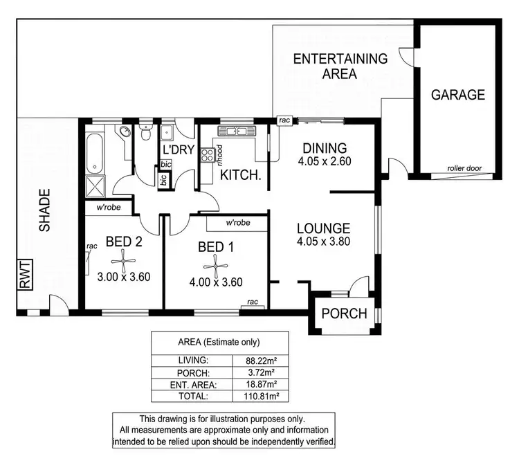 Floorplan of Homely house listing, 1/2 Stuart Road, South Plympton SA 5038