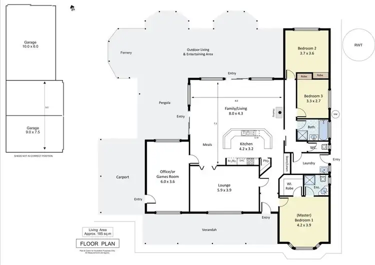 Floorplan of Homely house listing, 40 Sixth Street, Renmark SA 5341