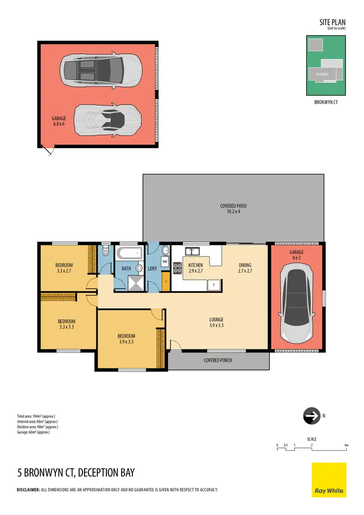 Floorplan of Homely house listing, 5 Bronwyn Court, Deception Bay QLD 4508