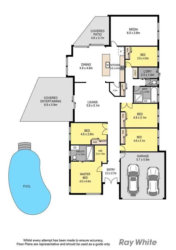 Floorplan of Homely house listing, 134 Phillips Street, Bracken Ridge QLD 4017