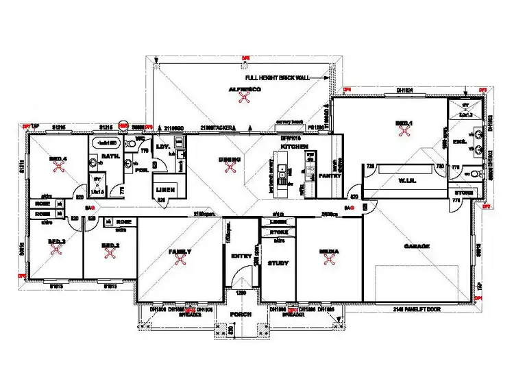 Floorplan of Homely house listing, 20-24 Bunkers Hills School Road, Westbrook QLD 4350