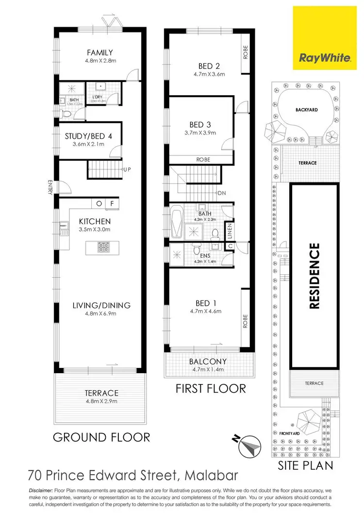 Floorplan of Homely house listing, 70 Prince Edward Street, Malabar NSW 2036