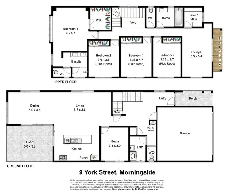Floorplan of Homely house listing, 9 York Street, Morningside QLD 4170