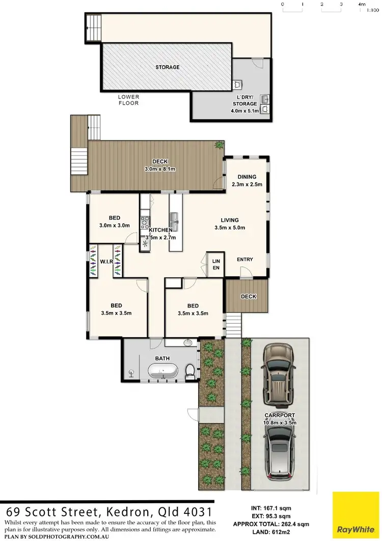Floorplan of Homely house listing, 69 Scott Street, Kedron QLD 4031