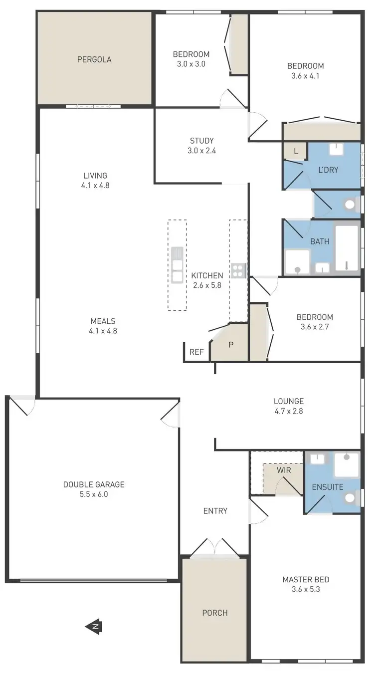 Floorplan of Homely house listing, 23 Cepora Road, Tarneit VIC 3029