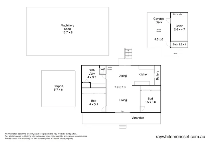 Floorplan of Homely rural property listing, 202 Cut Rock Forest Road, Cooranbong NSW 2265