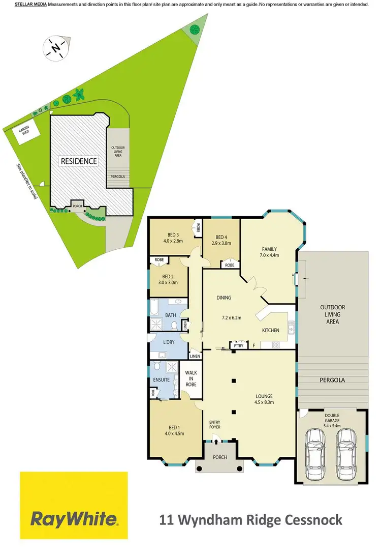 Floorplan of Homely house listing, 11 Wyndham Ridge, Cessnock NSW 2325