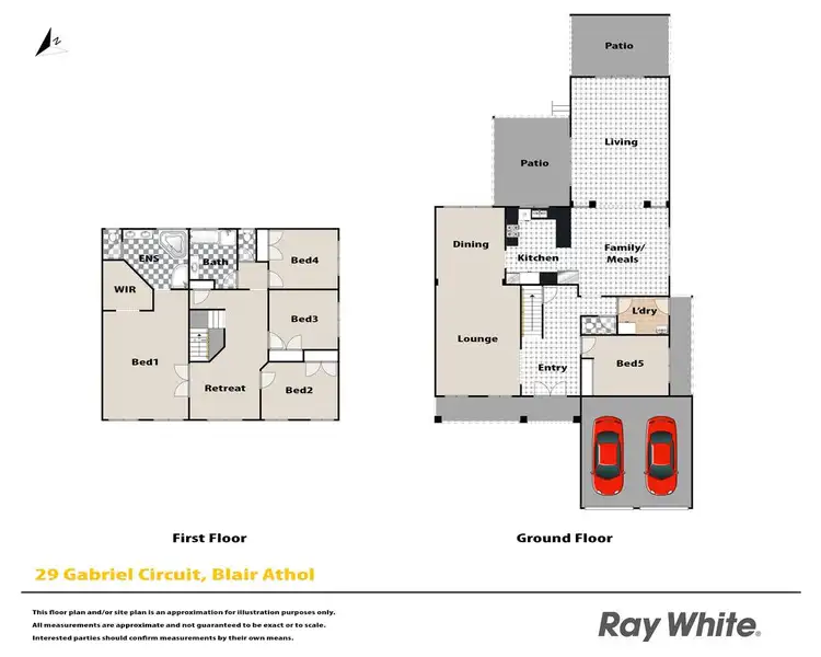 Floorplan of Homely house listing, 29 Gabriel Circuit, Blair Athol NSW 2560
