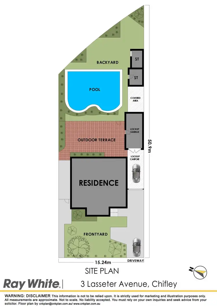 Floorplan of Homely house listing, 3 Lasseter Avenue, Chifley NSW 2036