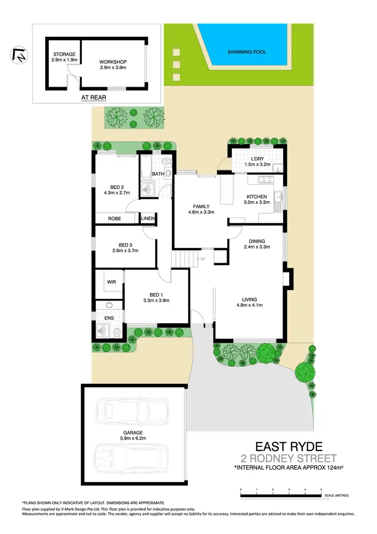 Floorplan of Homely house listing, 2 Rodney Street, East Ryde NSW 2113