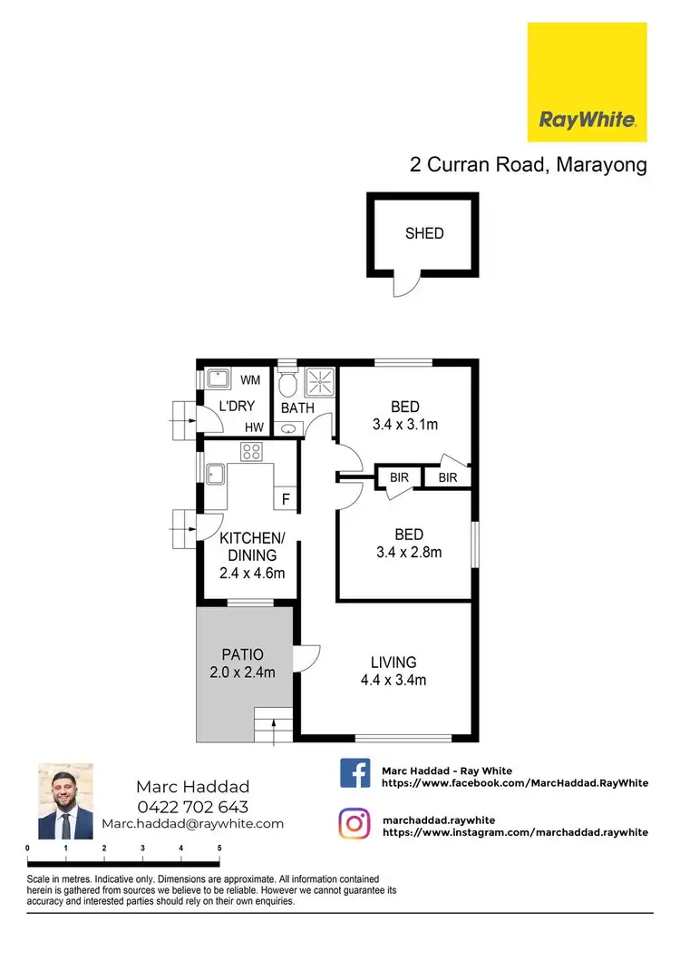 Floorplan of Homely house listing, 2 Curran Road, Marayong NSW 2148