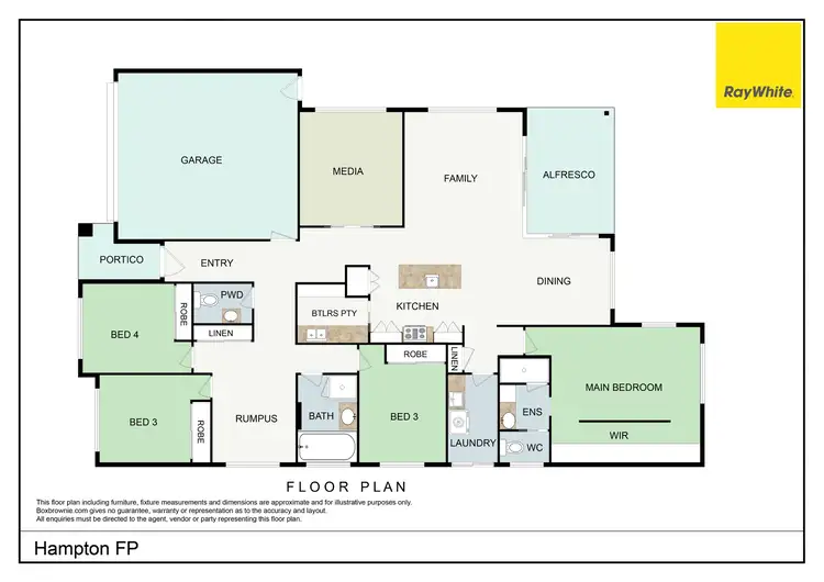 Floorplan of Homely house listing, 10 Hampton Street, Burpengary East QLD 4505