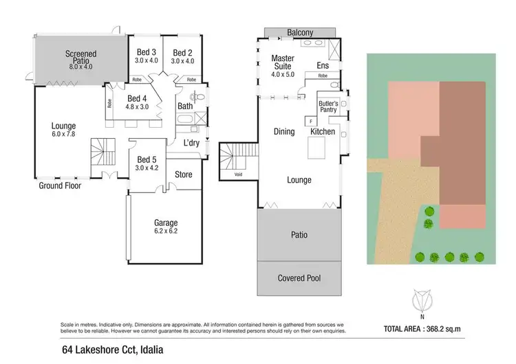 Floorplan of Homely house listing, 64 Lakeshore Circuit, Idalia QLD 4811