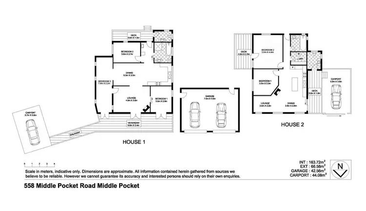 Floorplan of Homely rural property listing, 558 Middle Pocket Road, Middle Pocket NSW 2483