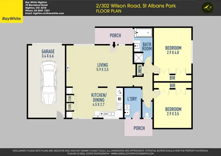 Floorplan of Homely house listing, 2/302 Wilsons Road, St Albans Park VIC 3219