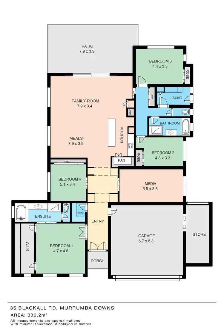 Floorplan of Homely house listing, 36 Blackall Road, Murrumba Downs QLD 4503