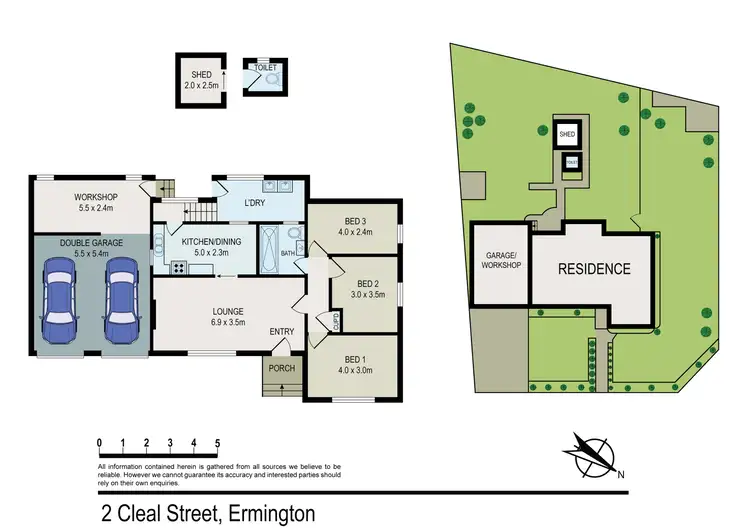 Floorplan of Homely house listing, 24A Vignes Street (AKA 2 Cleal Street), Ermington NSW 2115