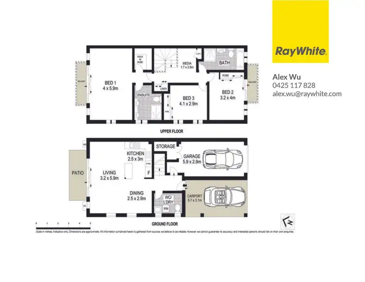 Floorplan of Homely townhouse listing, 20/22 Yulia Street, Coombabah QLD 4216