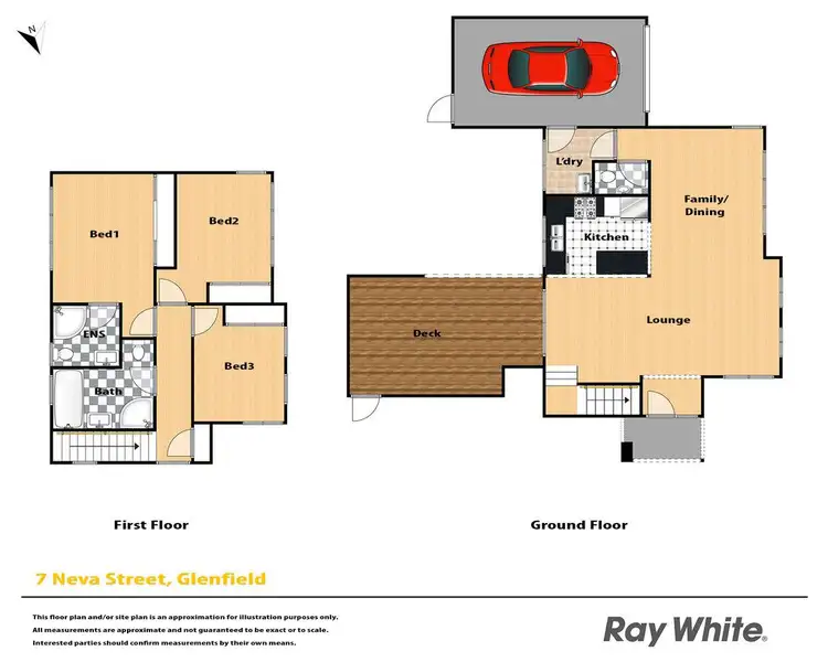 Floorplan of Homely house listing, 7 Neva Street, Glenfield NSW 2167
