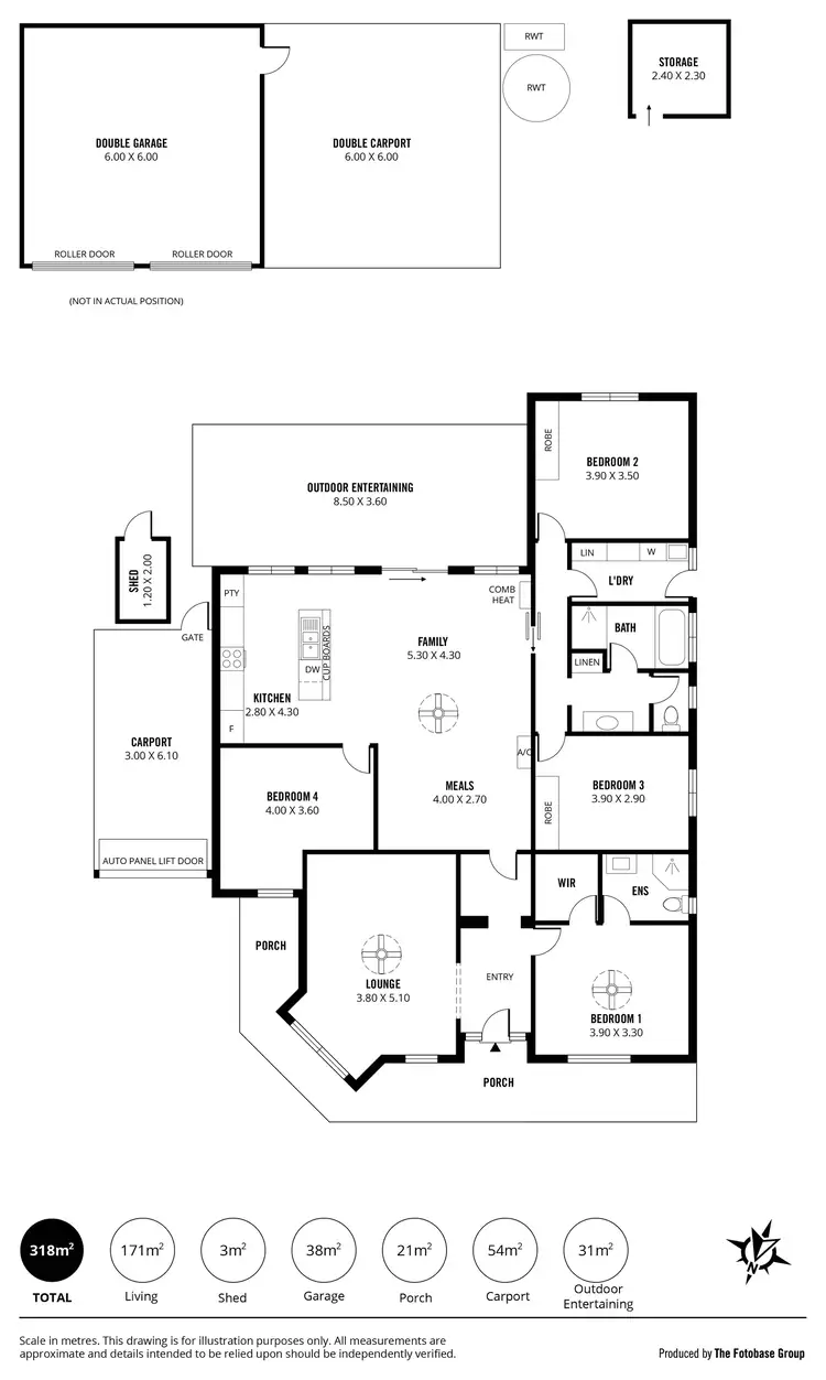 Floorplan of Homely house listing, 6 Avenue Road, Strathalbyn SA 5255