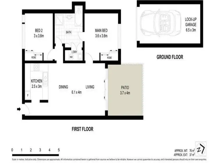 Floorplan of Homely unit listing, 18/16-22 Martinez Avenue, West End QLD 4810