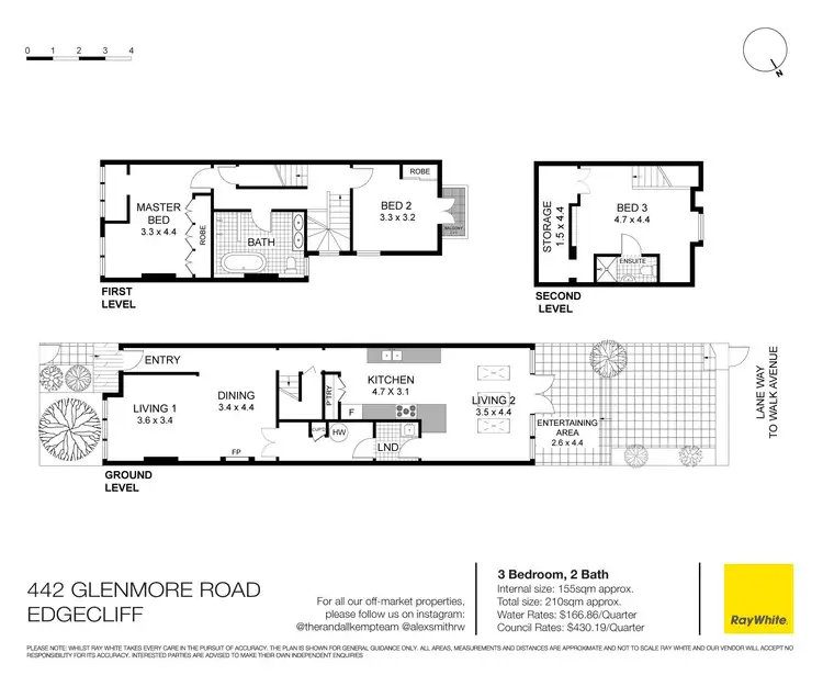 Floorplan of Homely house listing, 442 Glenmore Road, Edgecliff NSW 2027