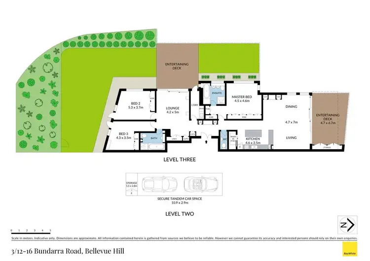 Floorplan of Homely apartment listing, 3/12-16 Bundarra Road, Bellevue Hill NSW 2023