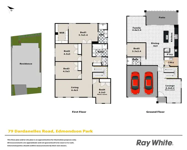 Floorplan of Homely house listing, 79 Dardanelles Road, Edmondson Park NSW 2174