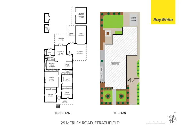 Floorplan of Homely house listing, 29 Merley Road, Strathfield NSW 2135