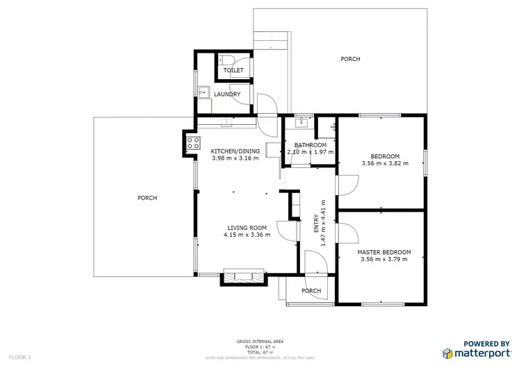 Floorplan of Homely house listing, 3 Bath Street, Swan Hill VIC 3585