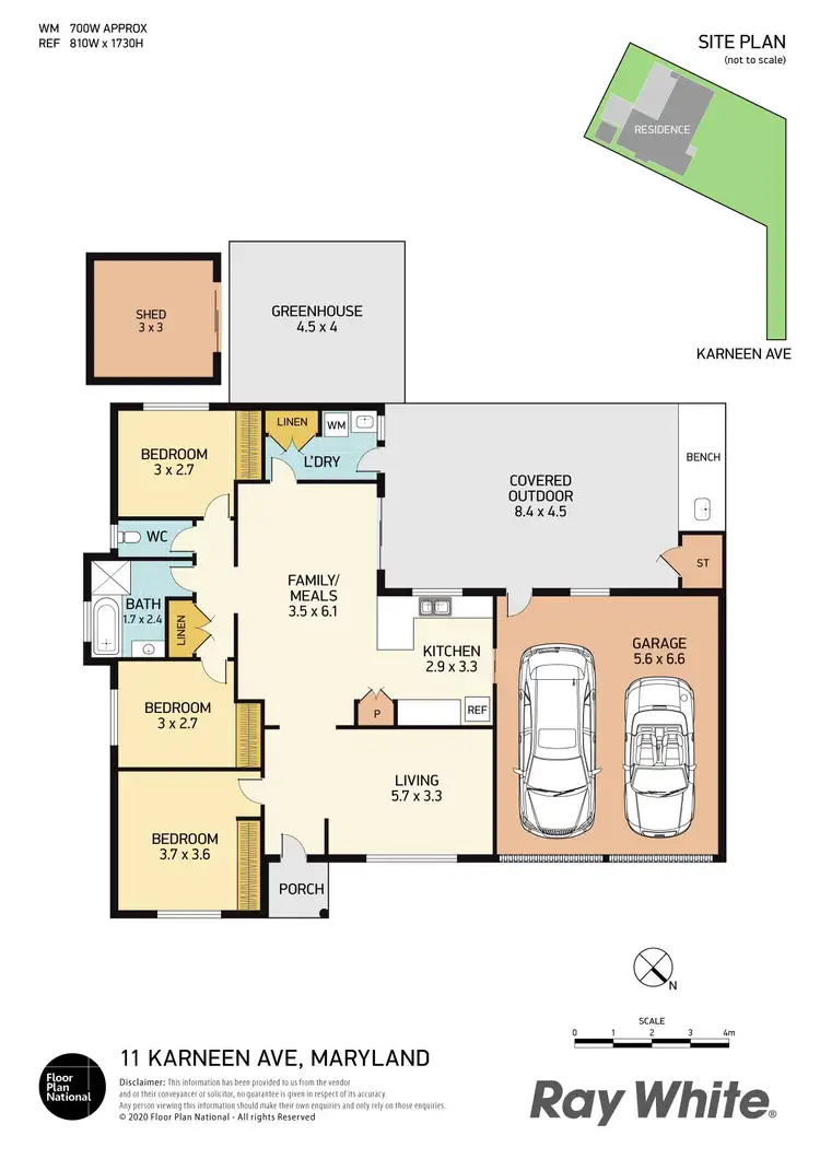 Floorplan of Homely house listing, 11 Karneen Avenue, Maryland NSW 2287