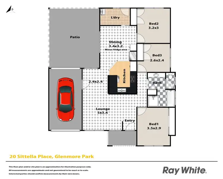 Floorplan of Homely house listing, 20 Sittella Place, Glenmore Park NSW 2745
