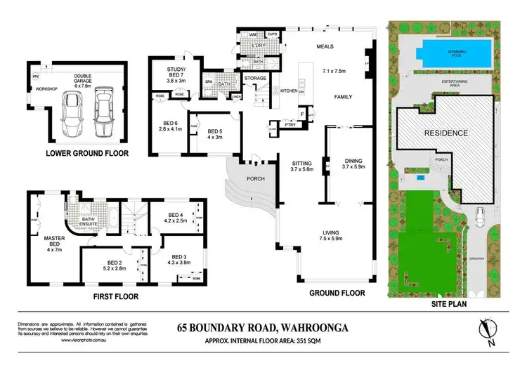Floorplan of Homely house listing, 65 Boundary Road, Wahroonga NSW 2076