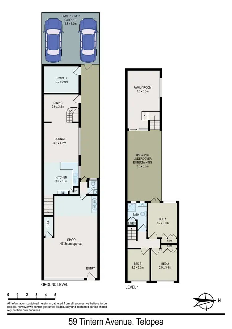 Floorplan of Homely other listing, 59 Tintern Avenue, Telopea NSW 2117