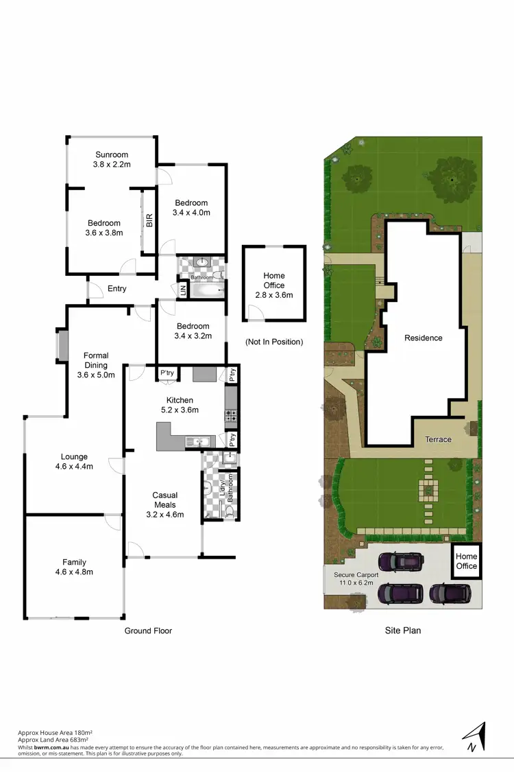 Floorplan of Homely house listing, 14 Hallam Avenue, Lane Cove NSW 2066