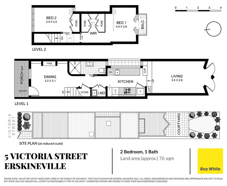 Floorplan of Homely house listing, 5 Victoria Street, Erskineville NSW 2043
