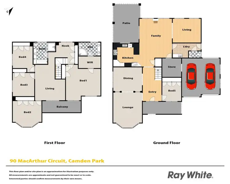 Floorplan of Homely house listing, 90 Macarthur Circuit, Camden Park NSW 2570