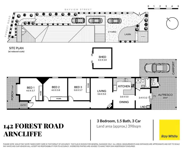 Floorplan of Homely house listing, 142 Forest Road, Arncliffe NSW 2205