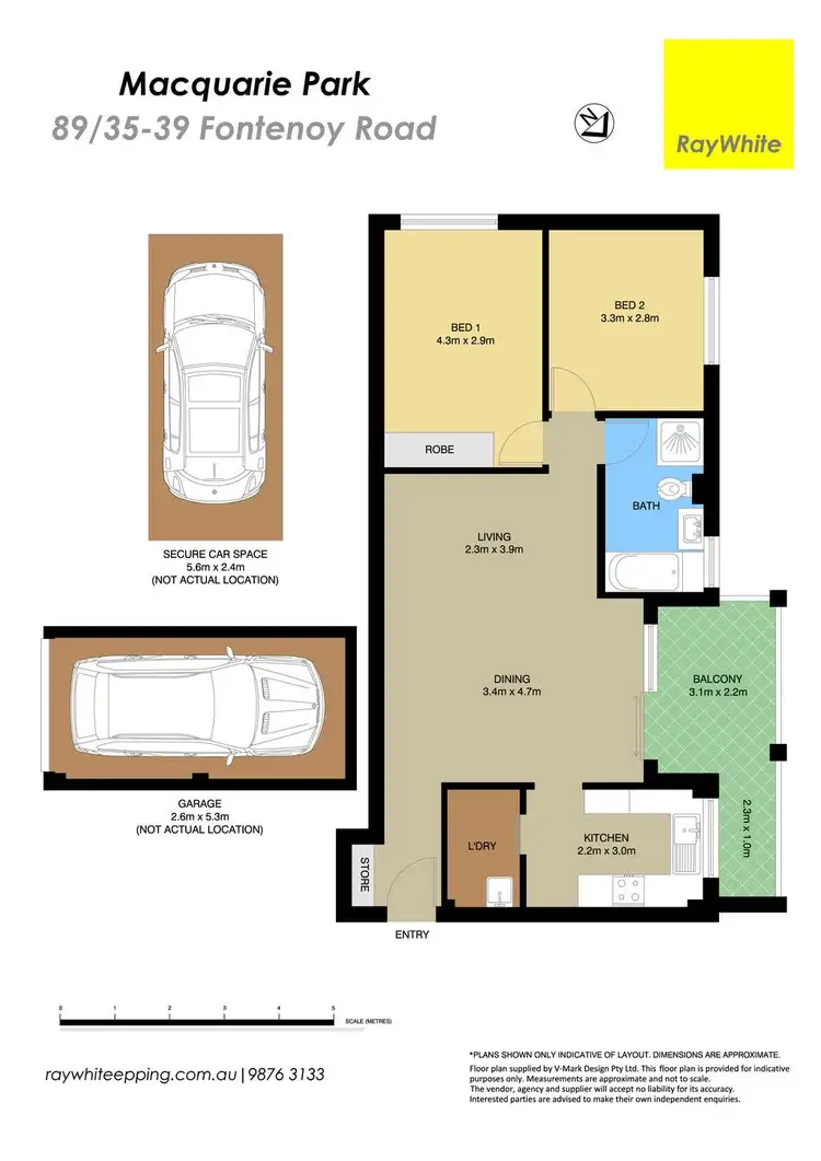 Floorplan of Homely unit listing, 89/35-39 Fontenoy Road, Macquarie Park NSW 2113